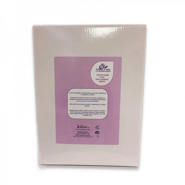 Leche de Masaje Kinefis Fluid 5 Litros. Ideal para masajes prolongados Leche de Masaje Kinefis Fluid 5 Litros. Ideal para masajes prolongados